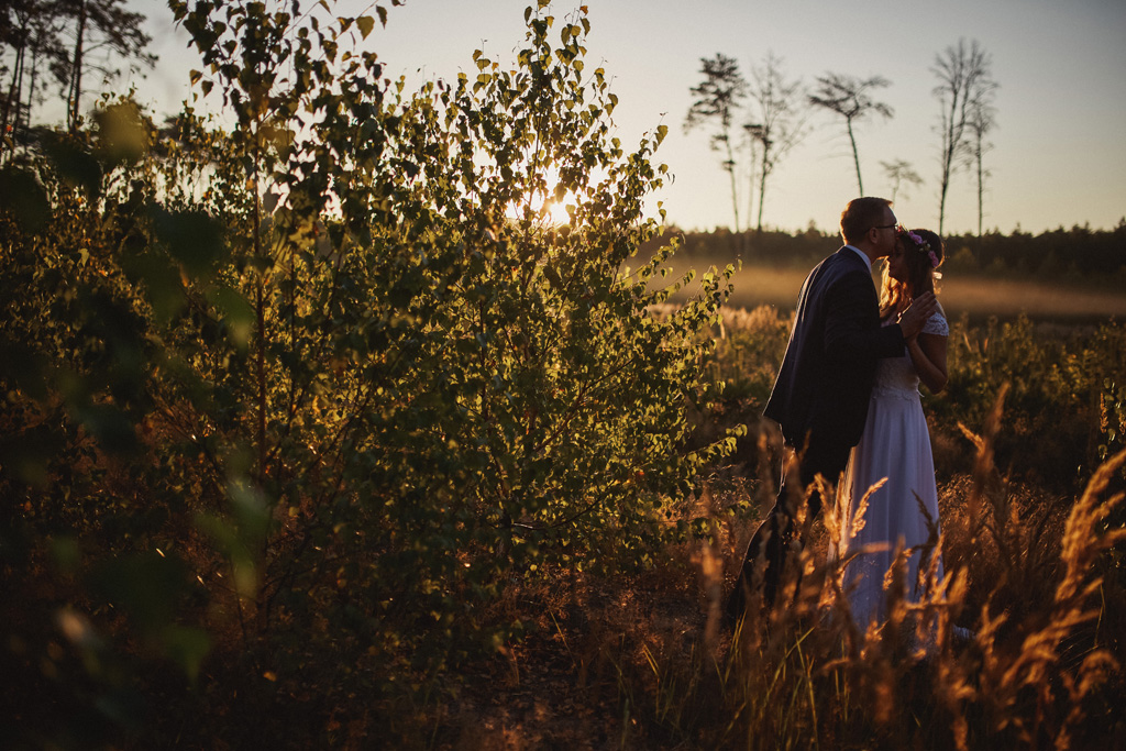 Plener o wschodzie słońca fotograf ślubny Patryk Koszela